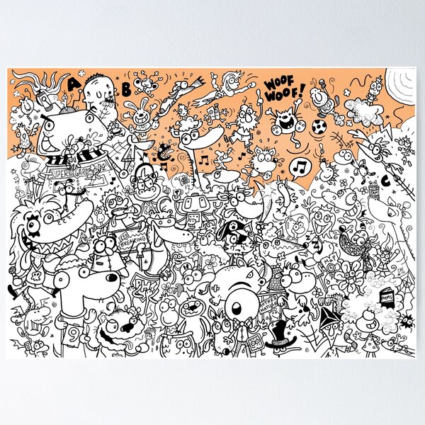 Item preview, Oodles of Doodles designed and sold by Chris White.