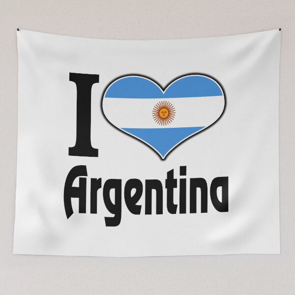 Item preview, I LOVE ARGENTINA designed and sold by Printshophub.