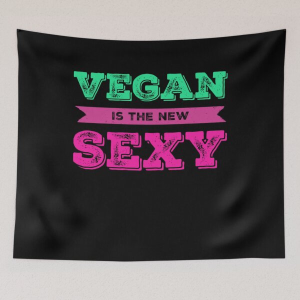 Item preview, Vegan is the New Sexy, Vegan Valentine's Day,  designed and sold by Mandala108.