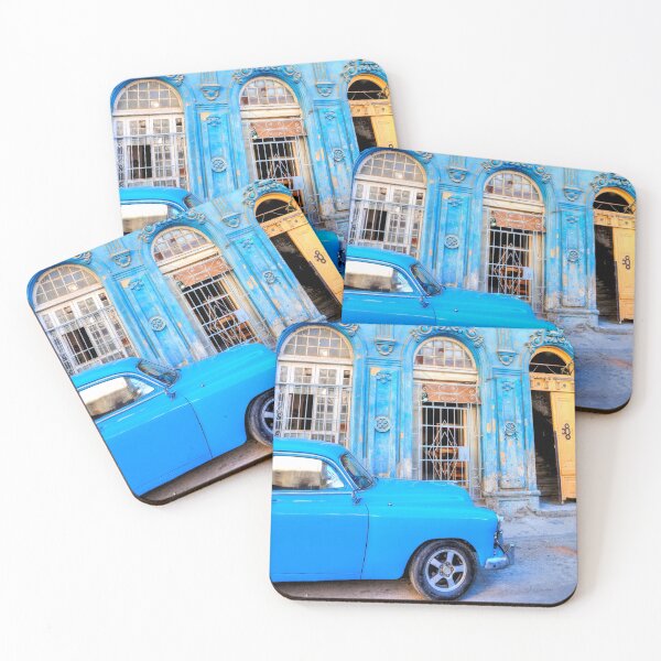 Item preview, Blue Car, Havana, Cuba  designed and sold by Paul Thompson Photography.