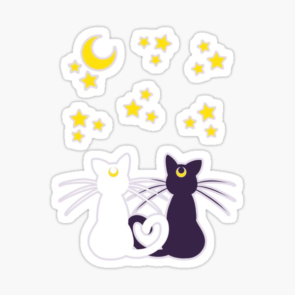 Moon Kitties Sticker