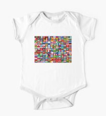 The World's Flags Short Sleeve Baby One-Piece