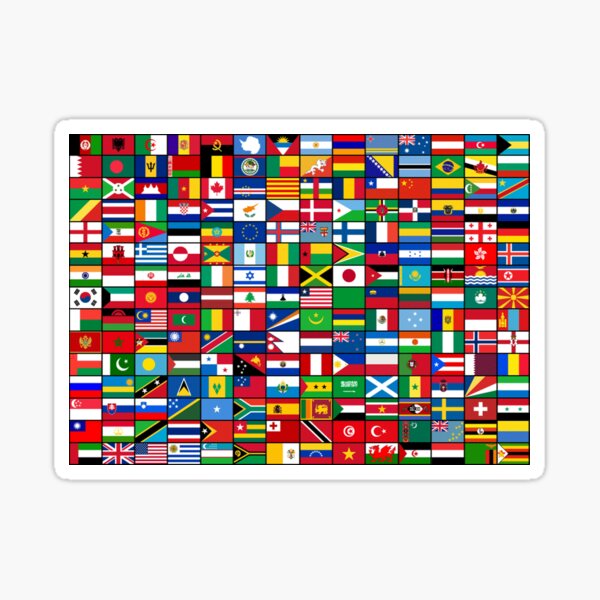 Item preview, The World's Flags designed and sold by WorldFlagCo.