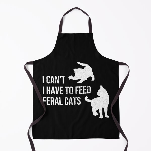 Artikelvorschau, Ich kann nicht ich muss Wildkatzen Füttern Outdoor Katzen Wild Katzen Geschenk entworfen und verkauft von leofel.