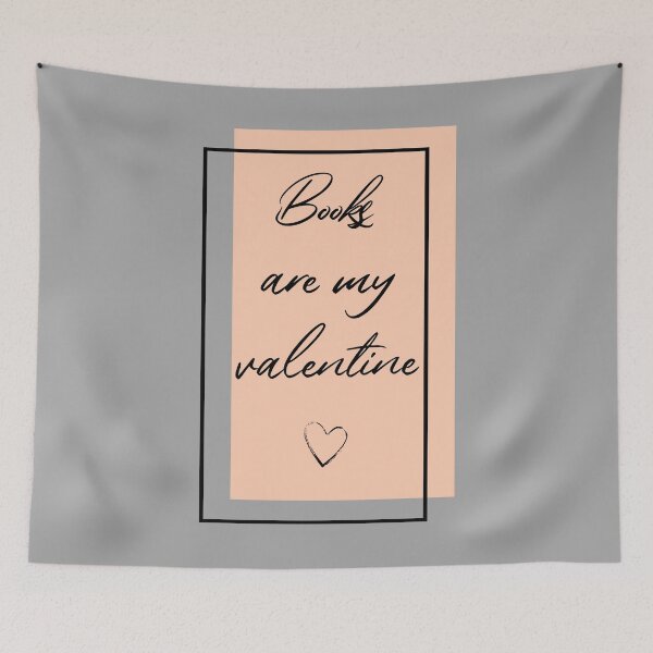 Item preview, Books Are My Valentine  designed and sold by VikiQuick.