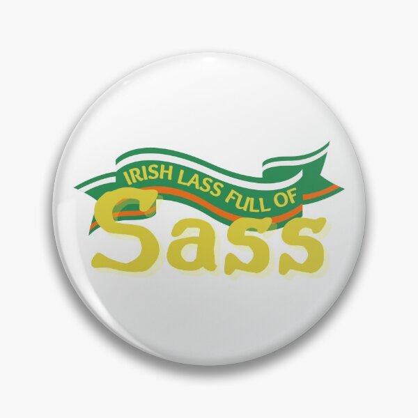 Item preview, Irish Lass Full of Sass Banner Design designed and sold by SweetAndSpice.