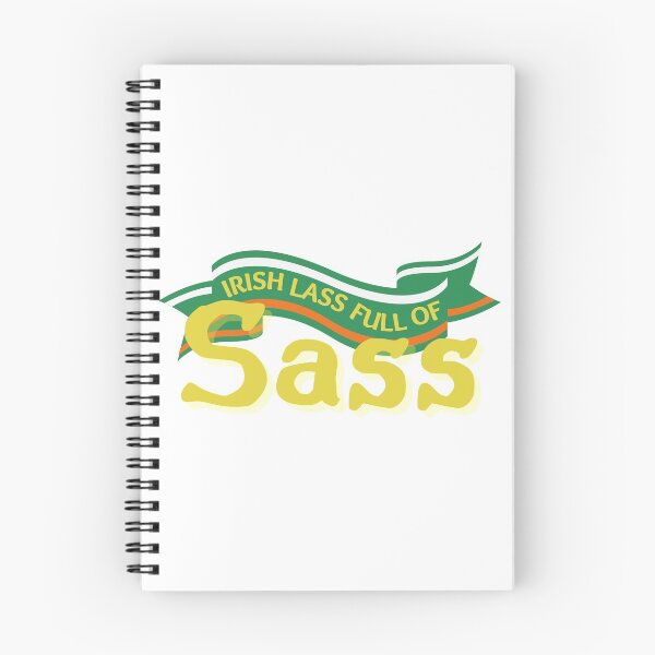 Item preview, Irish Lass Full of Sass Banner Design designed and sold by SweetAndSpice.