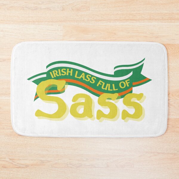 Item preview, Irish Lass Full of Sass Banner Design designed and sold by SweetAndSpice.