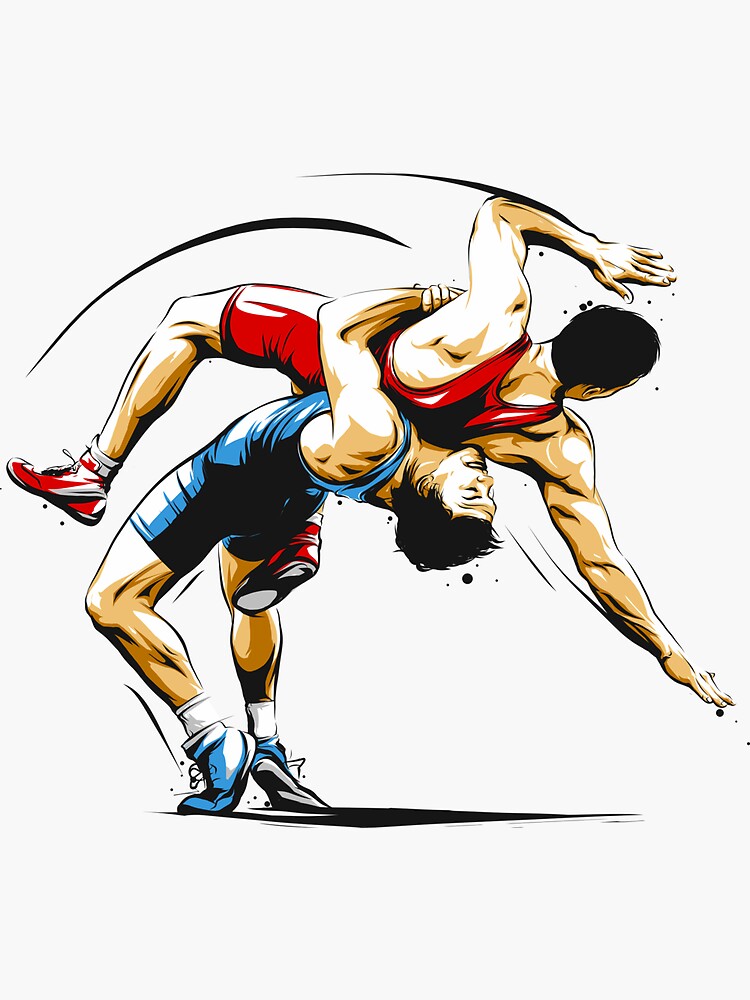 olympic wrestling symbol