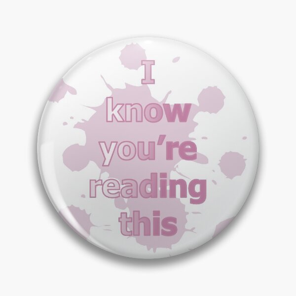 Item preview, I know you're reading this designed and sold by CSouissi.