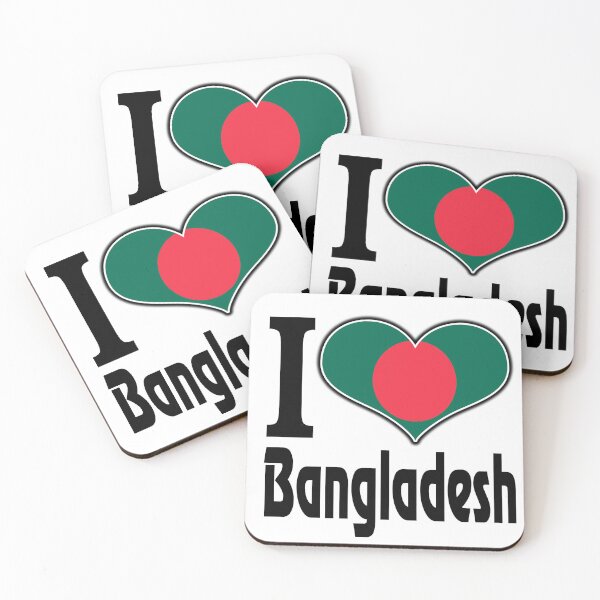 Item preview, I LOVE BANGLADESH designed and sold by Printshophub.