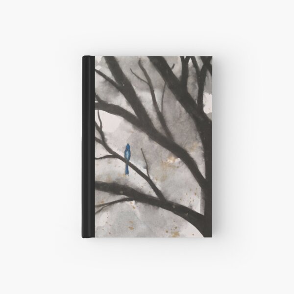 Bluebird Singing at Dusk Hardcover Journal