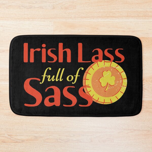 Item preview, Irish Lass Full of Sass Coin Design designed and sold by SweetAndSpice.