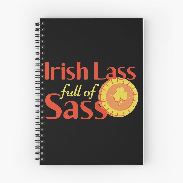 Item preview, Irish Lass Full of Sass Coin Design designed and sold by SweetAndSpice.