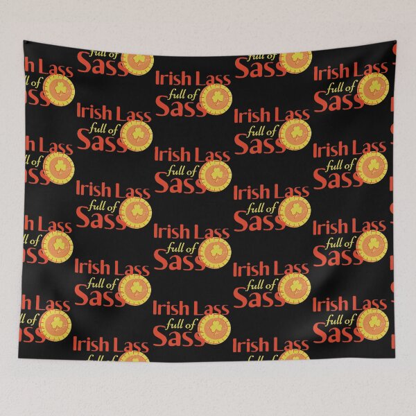 Item preview, Irish Lass Full of Sass Coin Design designed and sold by SweetAndSpice.