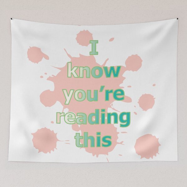 Item preview, I know you're reading this designed and sold by CSouissi.