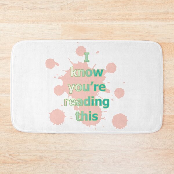 Item preview, I know you're reading this designed and sold by CSouissi.