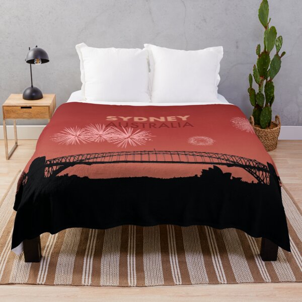 Item preview, Sydney City Skyline Art - Australia Gift designed and sold by PilgrimageShop.