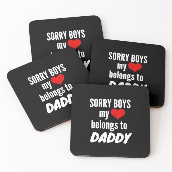 Item preview, Sorry Boys My Heart Belongs To Daddy Girls Valentines Day Gift designed and sold by thebreeze09.
