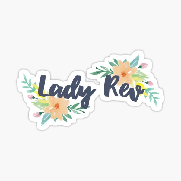 Item preview, Lady Rev Watercolor Sticker designed and sold by whitneyeddy02.