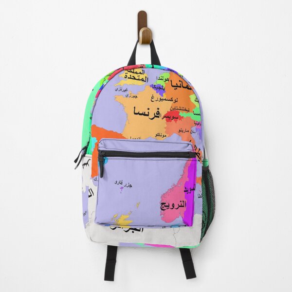 Item preview, خريطة ملونة لقارة اوروبا مع اسماء جميع الدول باللغة العربية designed and sold by mashmosh.
