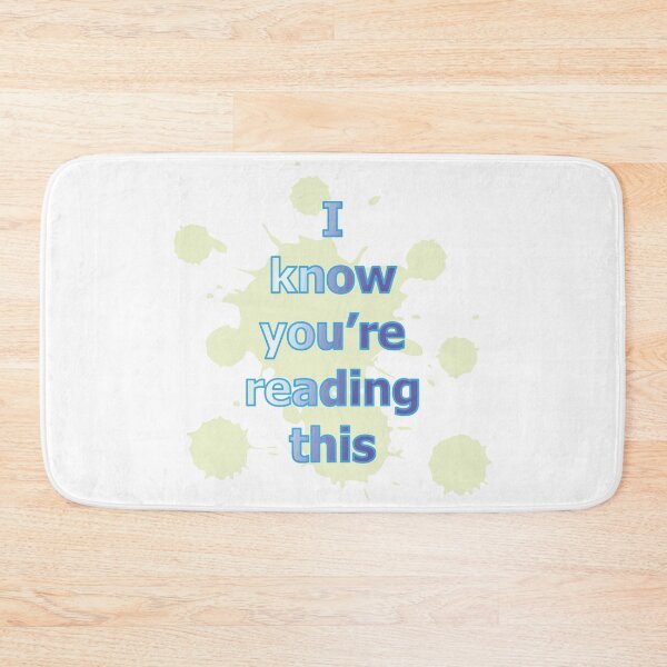 Item preview,  I know you're reading this designed and sold by CSouissi.