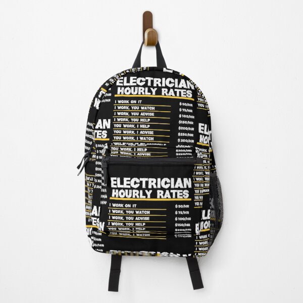 Item preview, Electrician Hourly Rates designed and sold by TeesYouWant.