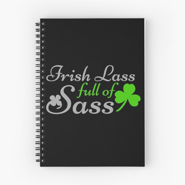 Item preview, Irish Lass Full of Sass Clover Design designed and sold by SweetAndSpice.