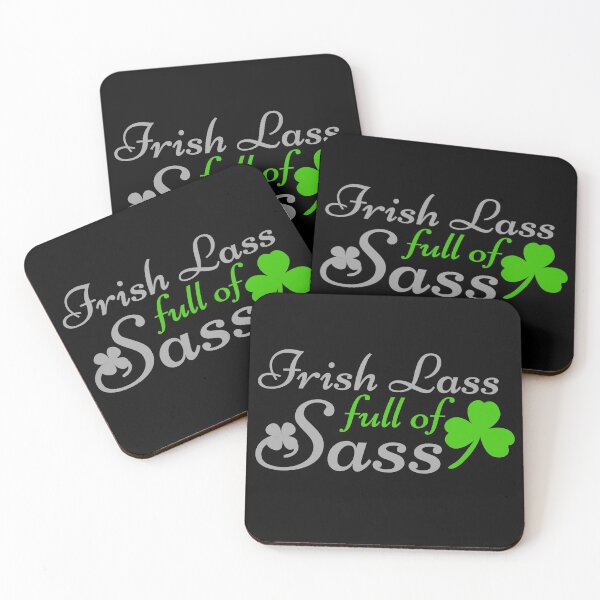 Item preview, Irish Lass Full of Sass Clover Design designed and sold by SweetAndSpice.