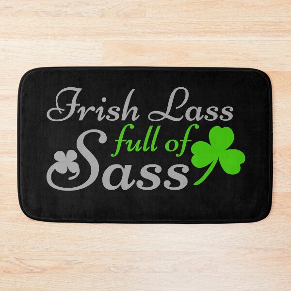Item preview, Irish Lass Full of Sass Clover Design designed and sold by SweetAndSpice.