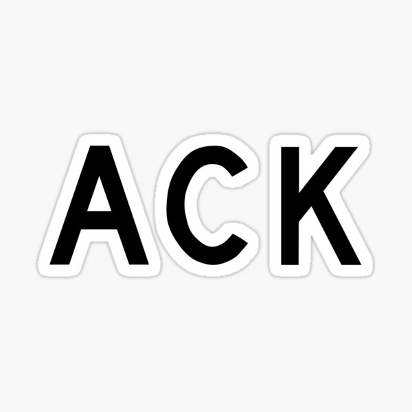 ACK - Nantucket Memorial Airport Sticker