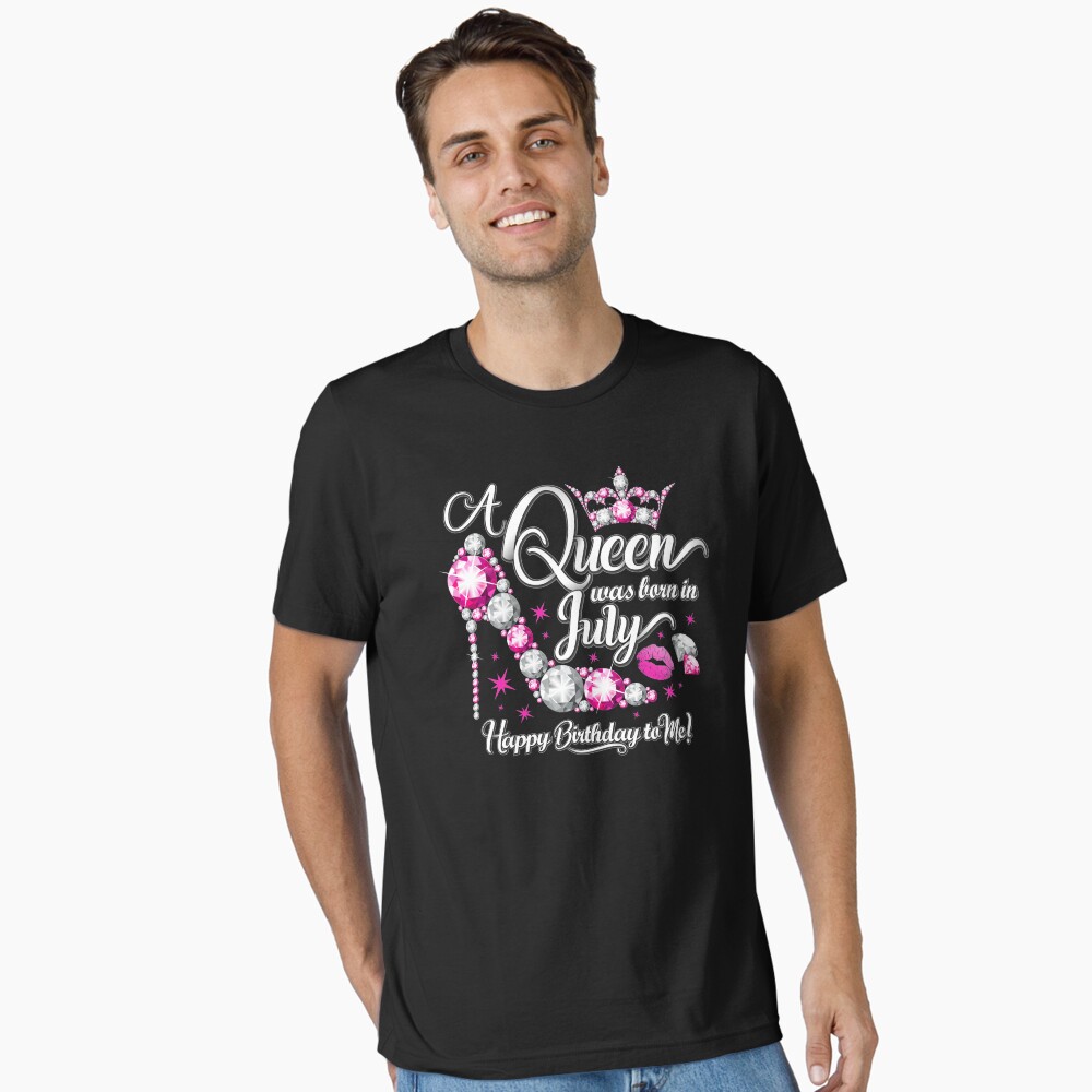 A queen was born in July. Women’s Birthday Greeting Card