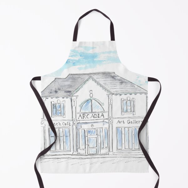 Item preview, Arcadia Portrush drawing designed and sold by DebTheZeb.