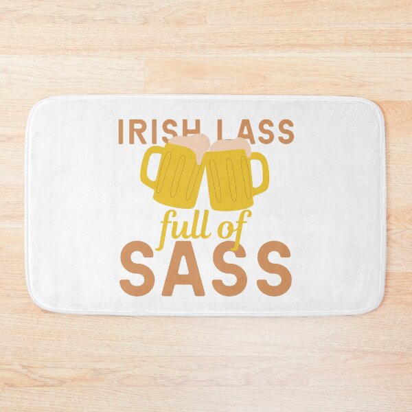 Item preview, Irish Lass Full of Sass Beer Design designed and sold by SweetAndSpice.
