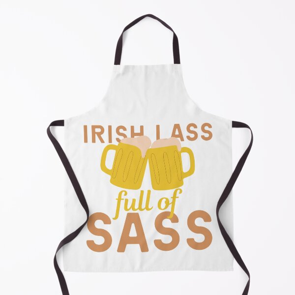 Item preview, Irish Lass Full of Sass Beer Design designed and sold by SweetAndSpice.