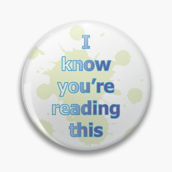Item preview, I know you're reading this designed and sold by CSouissi.