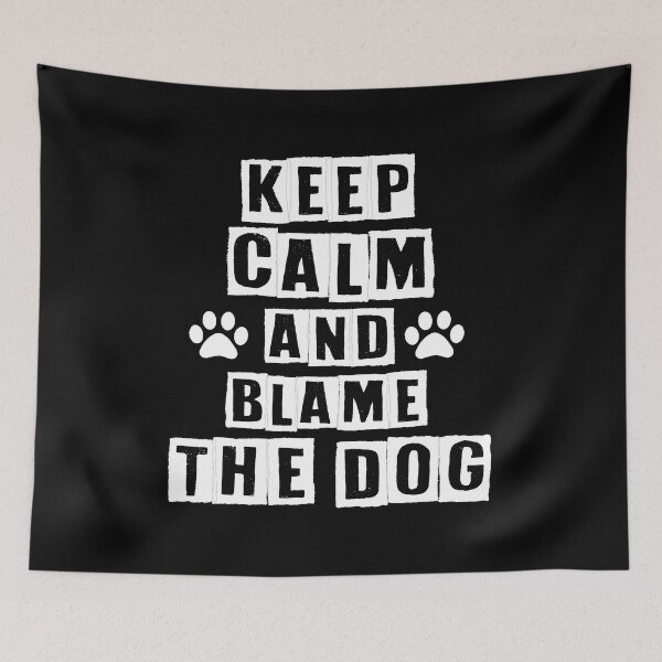 Item preview, Blame the dog soft t shirt ,fur mama ,dog Mom ,keep calm , dog love ,puppy ,fur baby designed and sold by Life Shop.