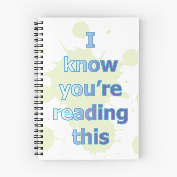 Item preview, I know you're reading this designed and sold by CSouissi.