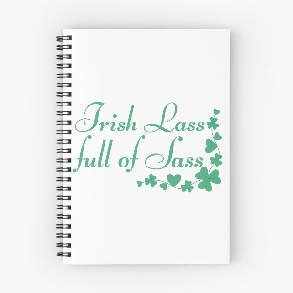 Item preview, Irish Lass Full of Sass Clovers Design designed and sold by SweetAndSpice.