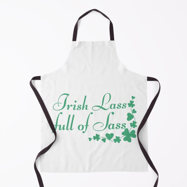 Item preview, Irish Lass Full of Sass Clovers Design designed and sold by SweetAndSpice.