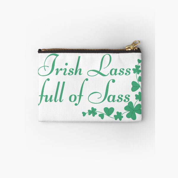 Item preview, Irish Lass Full of Sass Clovers Design designed and sold by SweetAndSpice.