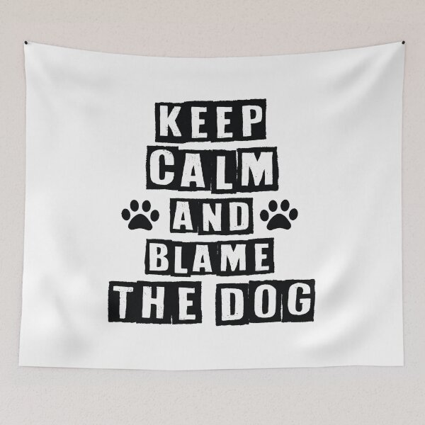 Item preview, Blame the dog soft t shirt ,fur mama ,dog Mom ,keep calm , dog love ,puppy ,fur baby designed and sold by Life Shop.