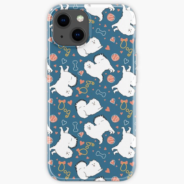 Love Samoyed Dog iPhone Soft Case