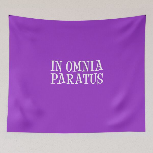 Item preview, In Omnia Paratus Latin Phrase designed and sold by jaycartoonist.