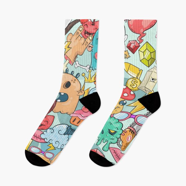 Item preview, Cartoon characters drawing design designed and sold by Cocodek.