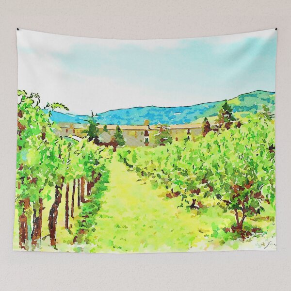 Item preview, Hortus Conclusus: vineyard with college designed and sold by Giuseppe Cocco.