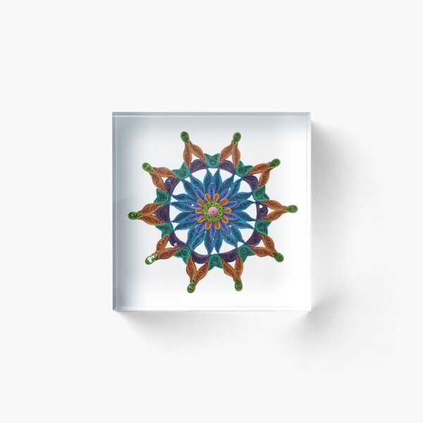 Item preview, Paper Quilling Mandala designed and sold by TruptisCraft.