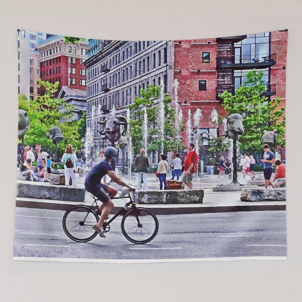 Item preview, Boston MA - Ring Fountain designed and sold by Susan Savad.