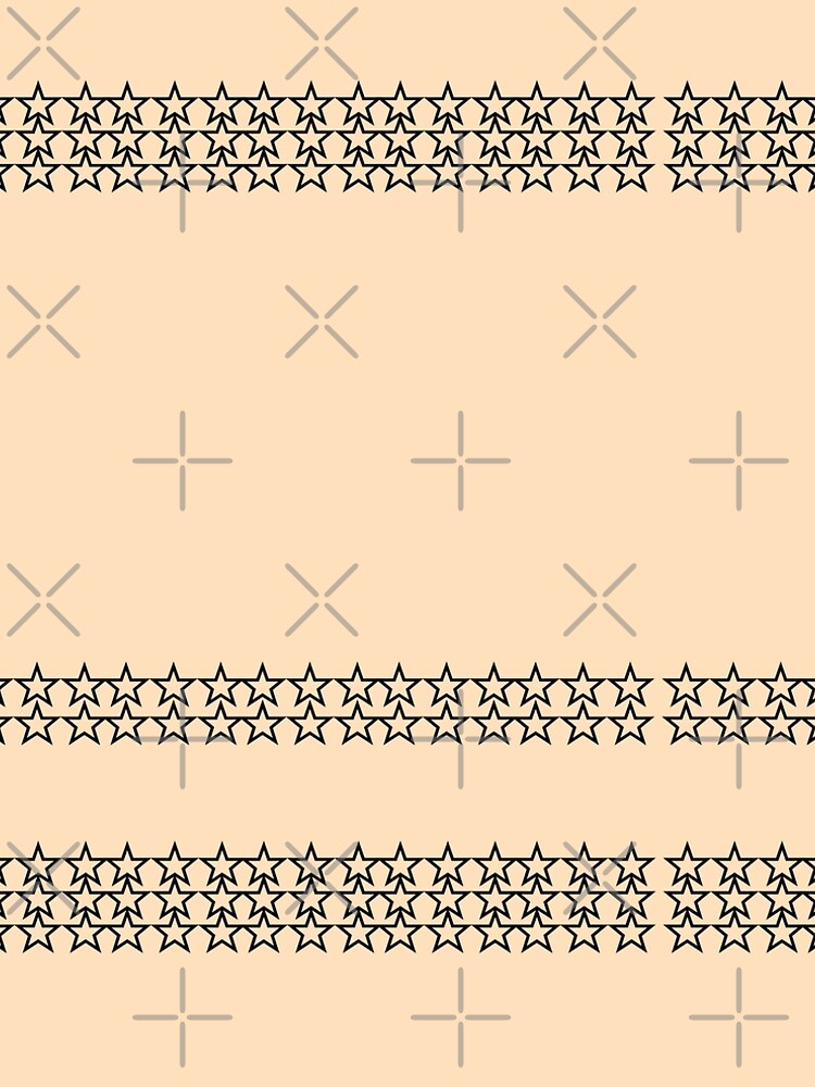 Black Stars peach background by Veee8
