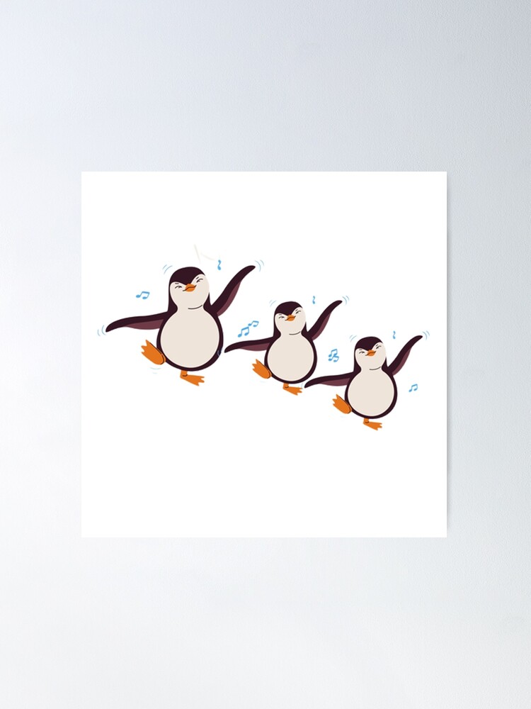 Club Penguin Default Dance  Poster for Sale by KAYLSCOM
